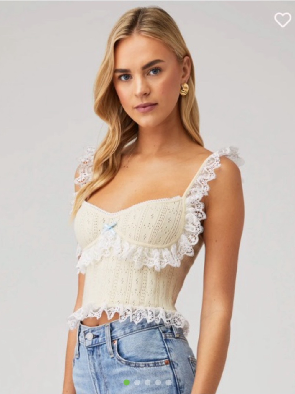 For love and lemons andy knit top